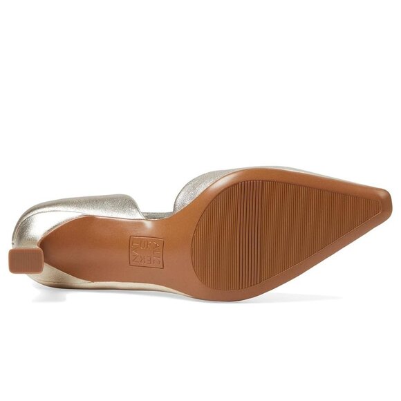 Naturalizer Womens Dalary Slip On Leather Pumps Shoes Champagne Size 8M NIB - Picture 4 of 5